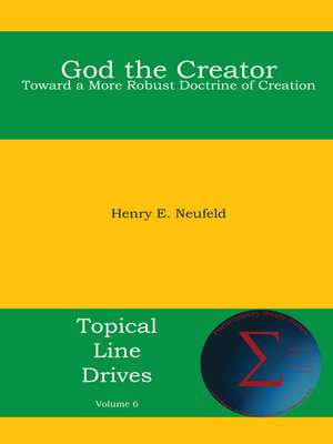 cover image of God the Creator